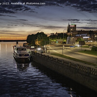 Buy canvas prints of Enchanting Riga Nightscape by K7 Photography