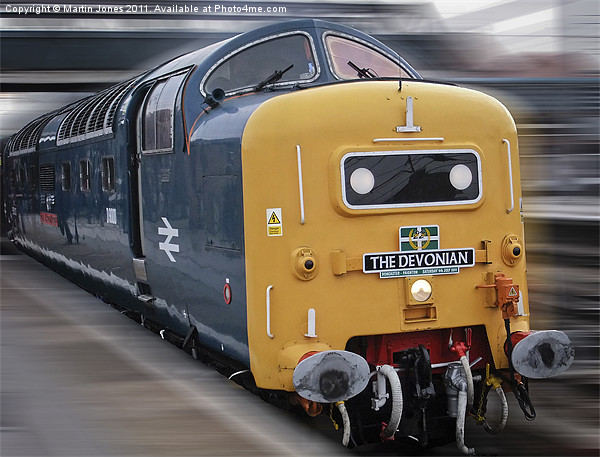 Ton- Up Napier Deltic Magic Picture Board by K7 Photography