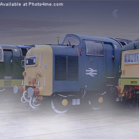 Buy canvas prints of Deltic Dawn by K7 Photography