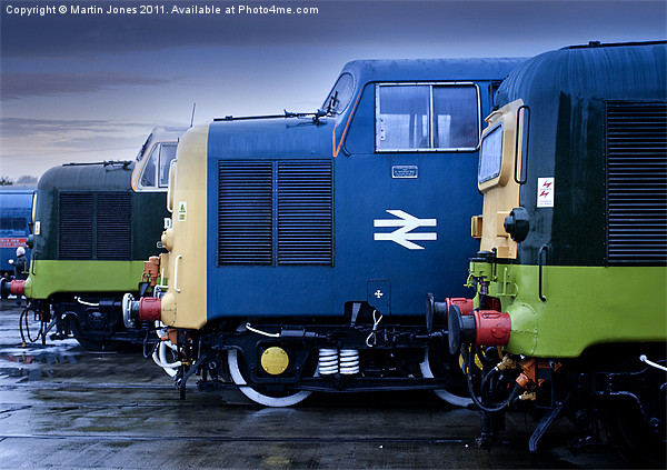 Deltic Deliverance Picture Board by K7 Photography