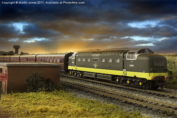 Ex Works Deltic on Test Picture Board by K7 Photography