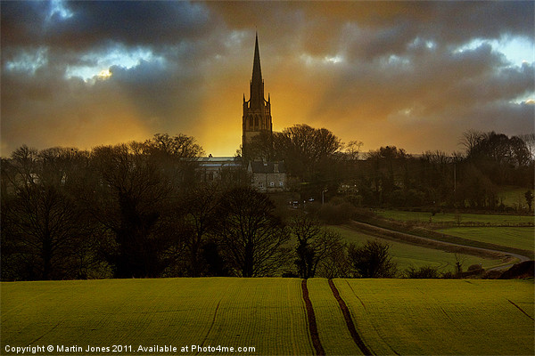 Dreaming Spire Sunset Picture Board by K7 Photography