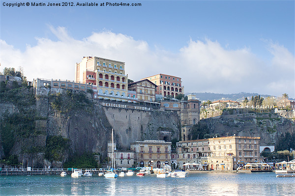 Bay of Naples, Italy Picture Board by K7 Photography