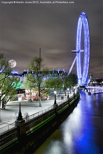 London Eye Picture Board by K7 Photography