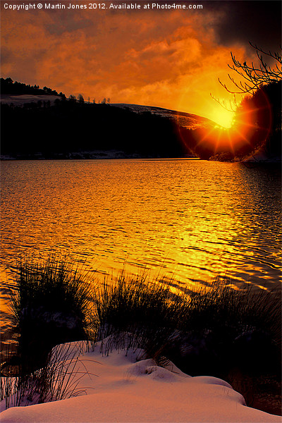Sun Up at Derwent Picture Board by K7 Photography