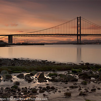 Buy canvas prints of Bridging the Forth by K7 Photography