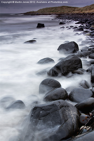 Boulder Beach at Berwick Picture Board by K7 Photography