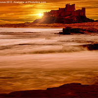 Buy canvas prints of Harkess Rocks at Sunrise by K7 Photography