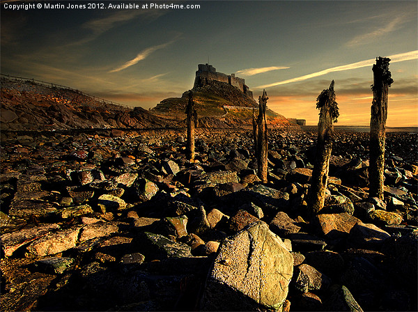 A Lindisfarne Dawn Picture Board by K7 Photography