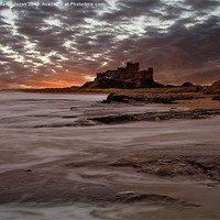 Buy canvas prints of Bamburgh Dawn by K7 Photography
