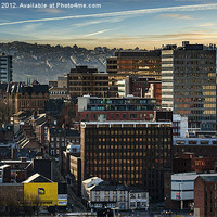 Buy canvas prints of Sheffield Skyline by K7 Photography