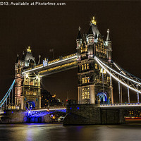 Buy canvas prints of Tower Bridge by K7 Photography