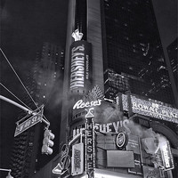 Buy canvas prints of West 48th Street, NYC by K7 Photography