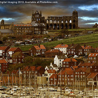 Buy canvas prints of Whitby Abbey by K7 Photography