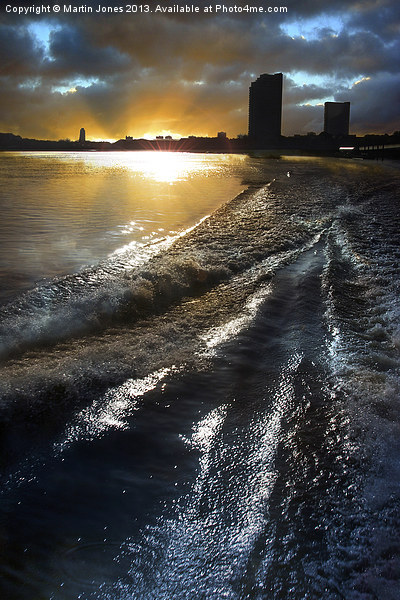 First Light on the Thames Picture Board by K7 Photography