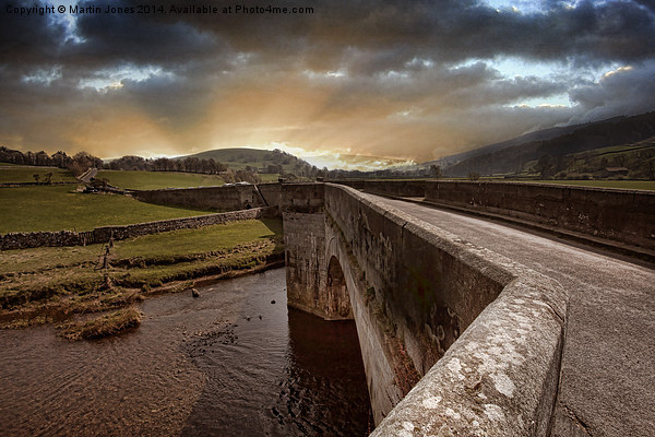 The Burnsall Bridge in Yorkshire Dales Picture Board by K7 Photography