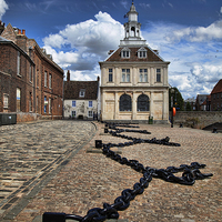 Buy canvas prints of  Customs House Kings Lynn by K7 Photography