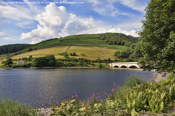  Ladybower Reservoir Picture Board by K7 Photography