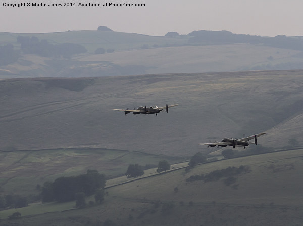  Lancasters Run for Home Picture Board by K7 Photography