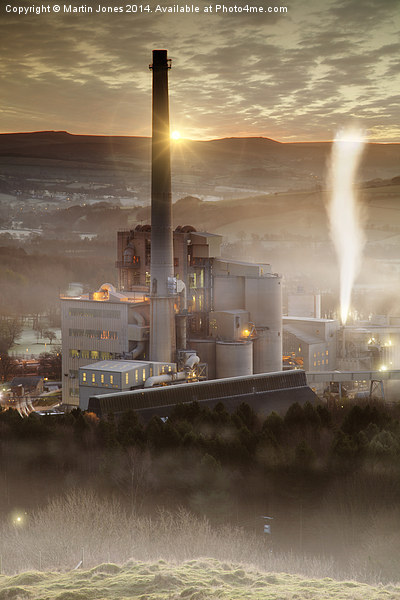  Hope Cement Works  Picture Board by K7 Photography
