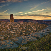 Buy canvas prints of  Mam Tor Sunrise by K7 Photography