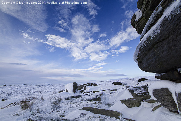  Cold on Higger Tor Picture Board by K7 Photography