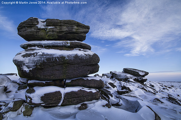 The Mighty Boulders of Higger Tor Picture Board by K7 Photography