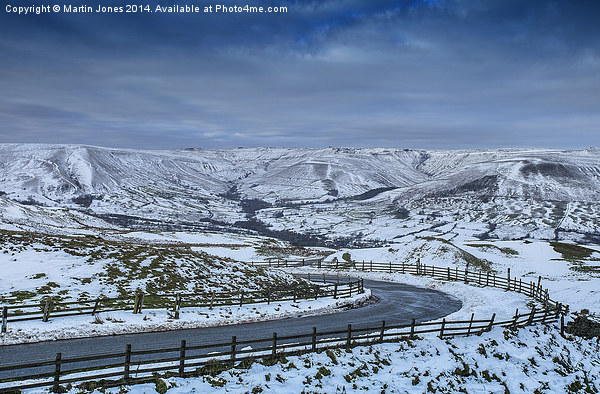  The Road into Edale Picture Board by K7 Photography