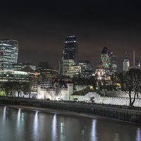 Buy canvas prints of Tower of London City Skyline by K7 Photography
