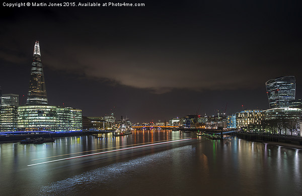 London Sky Line Picture Board by K7 Photography
