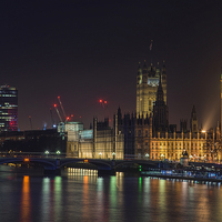 Buy canvas prints of The Palace of Westminster by K7 Photography