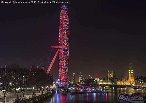 The London Eye Picture Board by K7 Photography