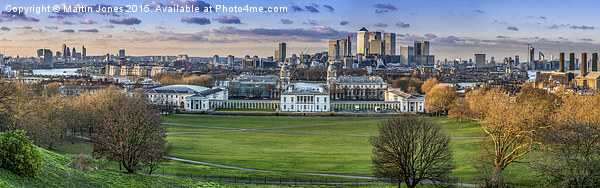 London City Skyline Greenwich Framed Mounted Print by K7 Photography