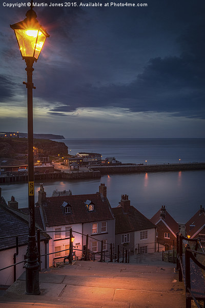  The 199 Steps of Whitby Picture Board by K7 Photography
