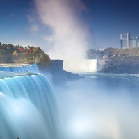 Buy canvas prints of  American Falls of Niagara by K7 Photography