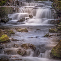 Buy canvas prints of  Lumsdale Paradise by K7 Photography