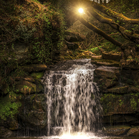 Buy canvas prints of  Evening at Thomason Foss  by K7 Photography