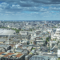 Buy canvas prints of  London Skyline Westwards by K7 Photography