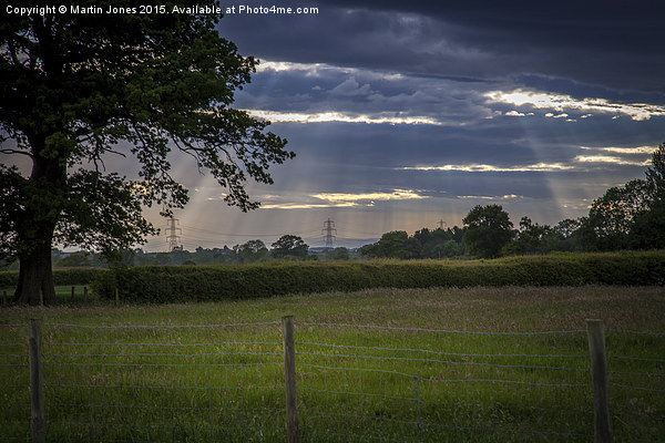  The Vale of Mowbray at Sundown Picture Board by K7 Photography