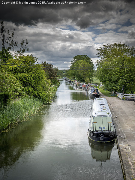 Narrow Boats at Clayworth Picture Board by K7 Photography
