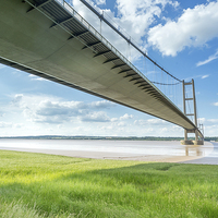 Buy canvas prints of  Shadows Across the Humber by K7 Photography