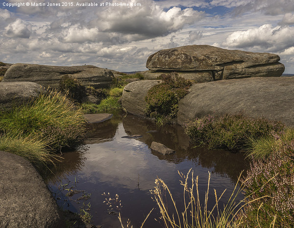 The pools of Stanage Edge Picture Board by K7 Photography