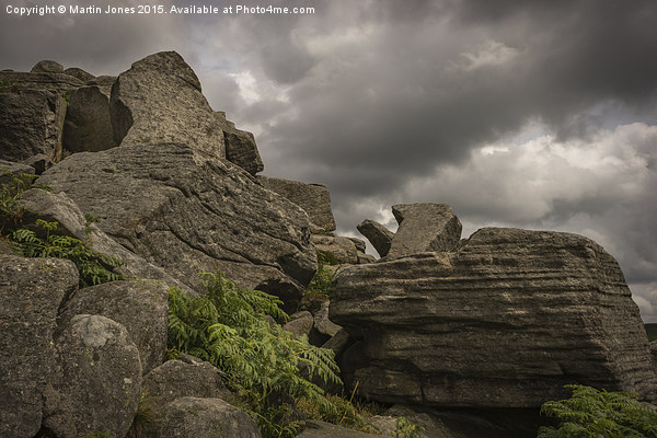  Brooding Skys over Stanage Picture Board by K7 Photography
