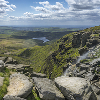 Buy canvas prints of  Kinder Downfall by K7 Photography