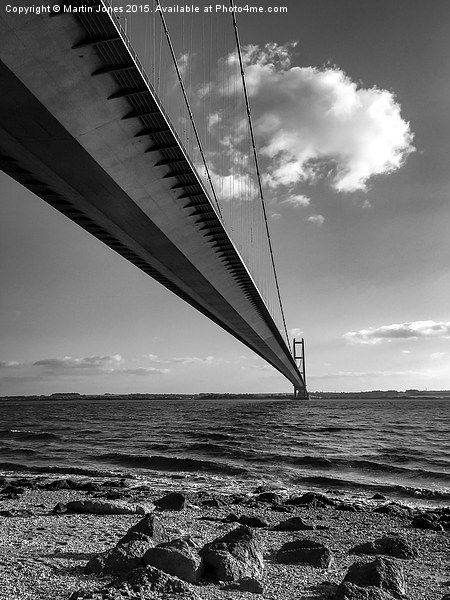  Bridge over the river Humber Picture Board by K7 Photography