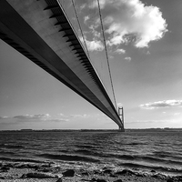 Buy canvas prints of  Bridge over the river Humber by K7 Photography