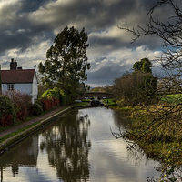 Buy canvas prints of  Tardebigge on the Birmingham and Worcester Canal by K7 Photography
