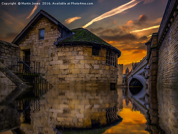 Flooded York Picture Board by K7 Photography