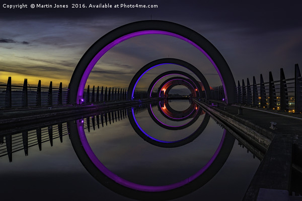 Stargate at the Falkirk Wheel Picture Board by K7 Photography