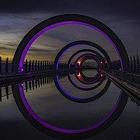 Buy canvas prints of Stargate at the Falkirk Wheel by K7 Photography